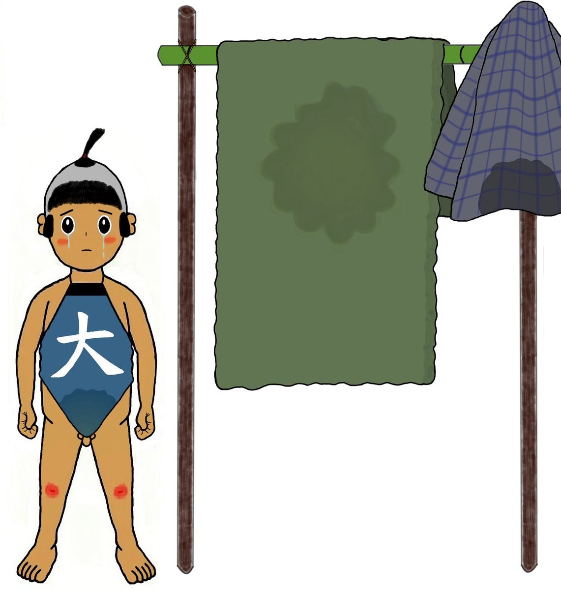 Uzivatel ケンタシノリ Na Twitteru Pixivに載せた 子連れ狼 の大五郎が寝小便をやってしまったイラストをここにもアップします まだ3歳児とはいえ 恥ずかしい証拠を見られてしょんぼりするところがいいですね 子連れ狼 大五郎 こどもの日 Uzivatel ケンタシノリ Na Twitteru Pixivに載せた 子連れ狼 の大五郎が寝小便をやってしまったイラストをここにもアップします まだ3歳児とはいえ 恥ずかしい証拠を見られてしょんぼりするところがいいですね 子連れ狼 大五郎 こどもの日