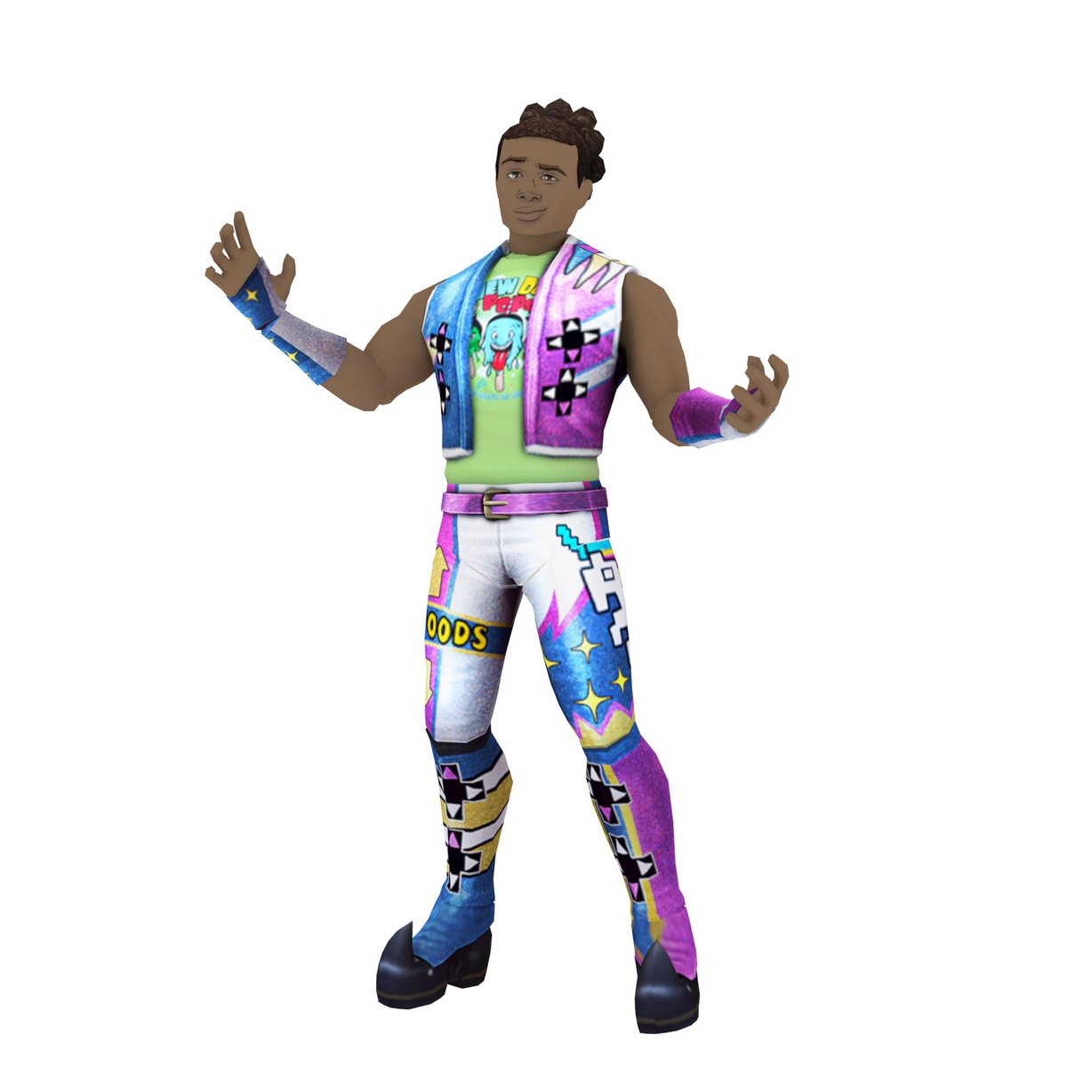 Wwe On Twitter You Ve Seen Him Dominate In The Ring And On His Gaming Channel Upupdwndwn But Now You Can Become Him Download Xavierwoodsphd S Avatar On Roblox For Free At Https T Co Zvyjiw1jja Https T Co Liaxa4l5q8 - wwe roblox avatar