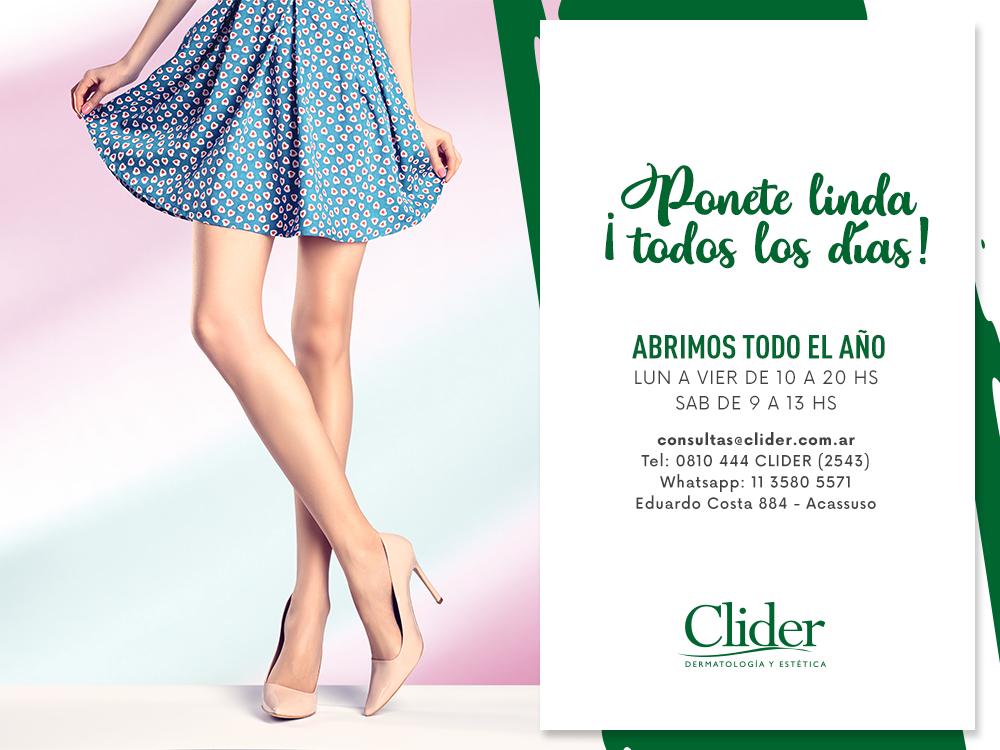 Hacé tu consulta estética sin cargo → Ingresá a clider.com.ar O llamanos a 📲 0810 444 CLIDER (2543)
#estética #dermatología #clider #estética #dermatología #clider #tratamientosclider #depilación