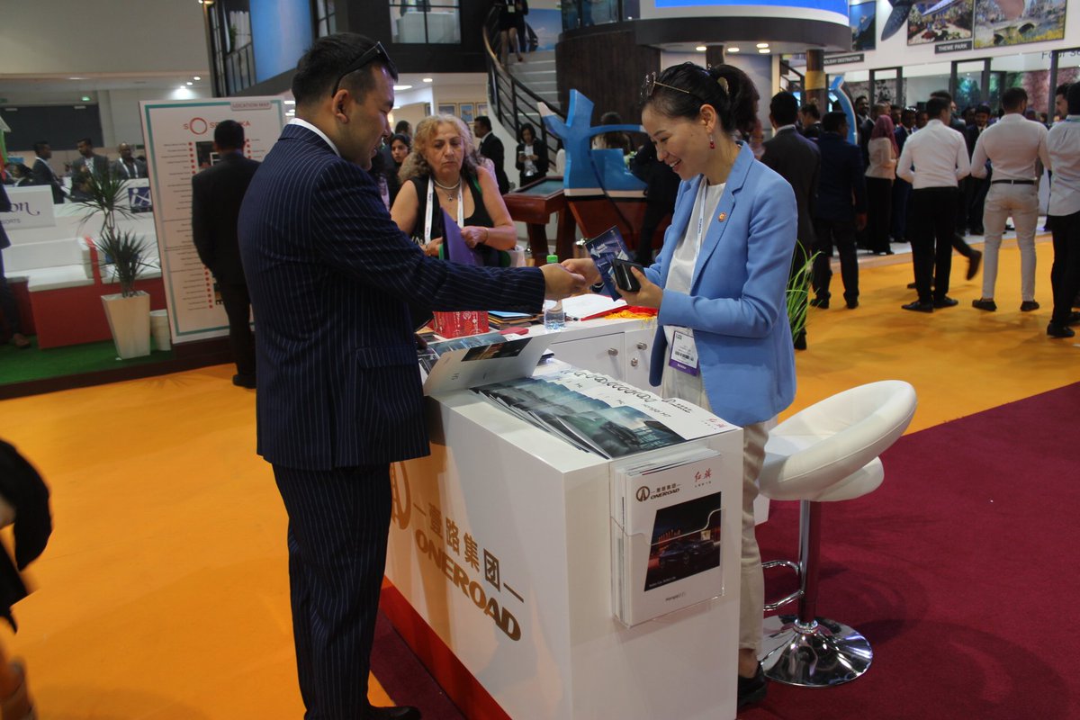 OneroadTaxi's tweet photo. Hong Qi- the soul that drives china displayed hongqi - H5 premium varient at @ATMDubai .Honq Qi cars will again be showcased at DWTC for the prestigious Dubai Motor Show 2019.
#oneroadtaxi #oneroad #publictransport #dubaitourism #dubai #oneroadgroup
#newhongqi #FAWworldwide https://t.co/l1DglXLbt2