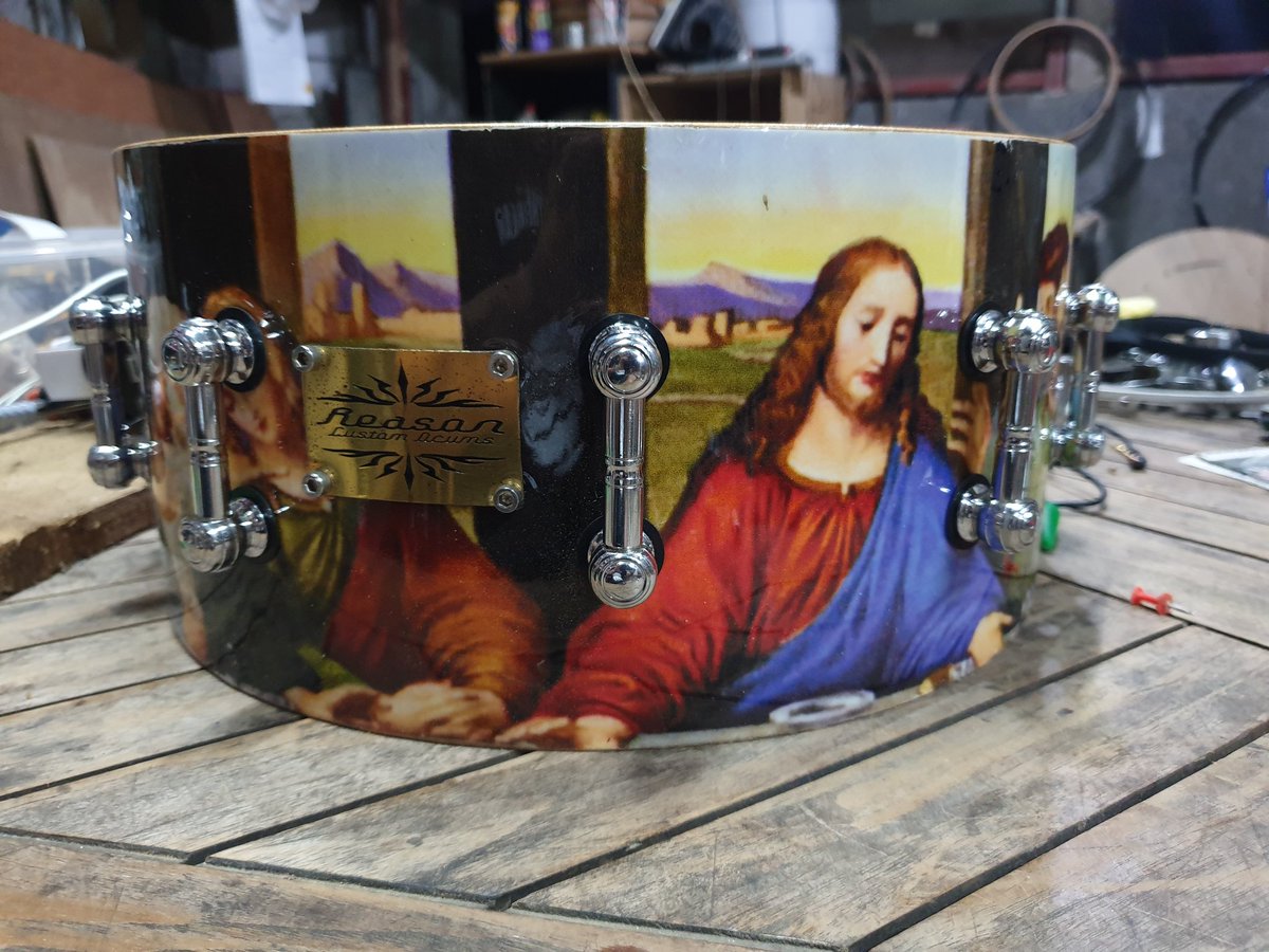 ryanreasondrums's tweet photo. The Last Supper
14x6 maple
Rp.2.500.000
Reason custom drums
085880004747
@drum_market @DrumBagus @DrumNiaga https://t.co/XAyfKHkuNc