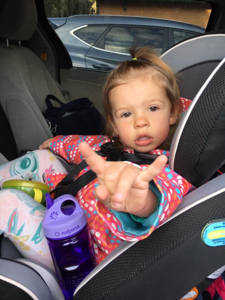 CowboyLightning's tweet photo. My niece RO RO supporting metal music :) #metalhead #Canadian #canadianrock #MetalMusic #family https://t.co/7HEKBOLEHi