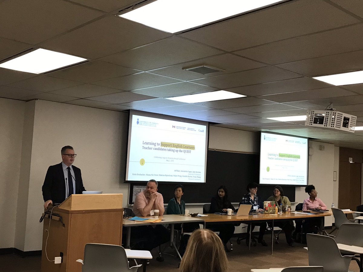 Dr. Brendan Browne delivers greetings from the TDSB to some of our attendees at this year’s 2019 Celebrating Linguistic Diversity Conference.