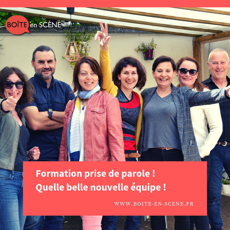 Samedi 27 avril, nous avons le plaisir de recevoir des stagiaires pour la formation prise de parole en public !

Quelle super équipe !
Conseils, Training &amp; Bonne humeur étaient au rendez-vous !
   
Merci à eux ! 😉

boite-en-scene.fr