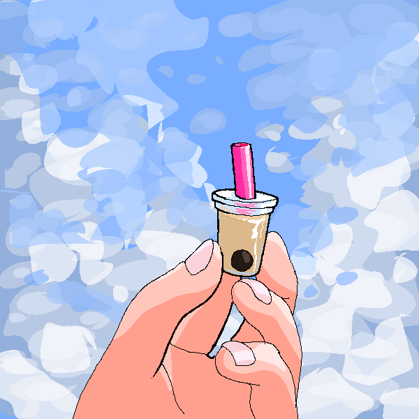 「明日は14:30～18:00くらいまで在廊する予定です。5/4, 5/5もそんな」|エース明のイラスト