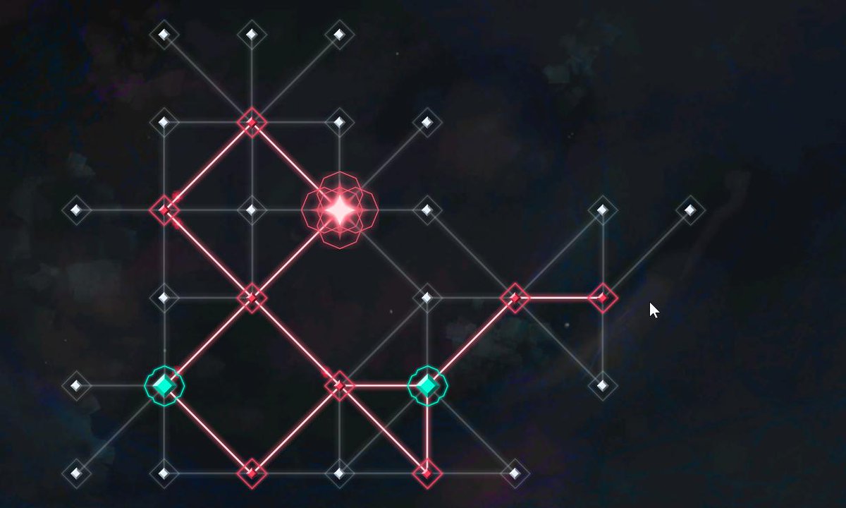 itchio's tweet photo. SIGNET: craft a sigil in the sky https://t.co/wmqS3dRvOy by @_mindfungus_ #indiegames #free #LD44 #LDJAM44 https://t.co/lUgyktFoVj