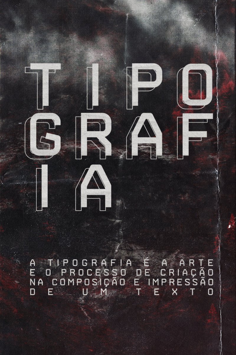 Fhyrex's tweet photo. hj acordei disposto a tentar fazer algo no photoshop 
e fazer algo q eu tenha dificuldade  ent  fiz um design sobre a tipografia e quis deixar simples ** e muito obrigado quem me apoiou e me ajudou a recuperar do meu problema ** https://t.co/QzFcDGXhGZ