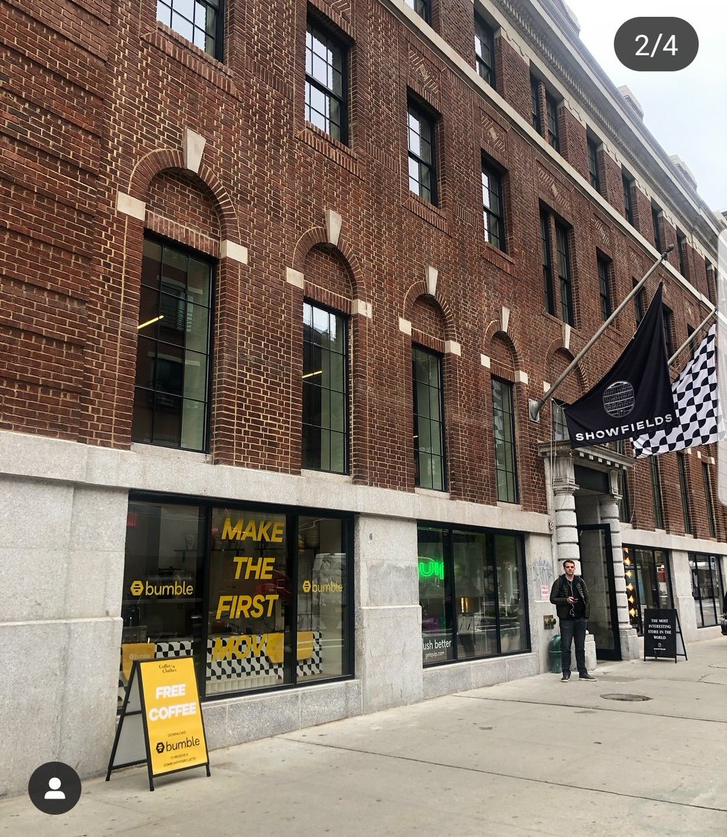 A Bumble coffee shop has opened in NYC...