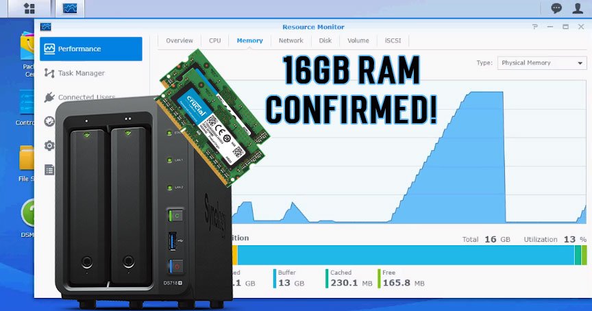 Modsandprojects's tweet image. 16GB of RAM in your #Synology NAS when it&apos;s designed for 6GB? Yes please! Others have half-haphazardly show detection by the OS (stability concerns) but we CONFIRMED all 16GB is both addressable AND error free via custom code. #video coming soon! #IT #data #hack #ThursdayThoughts