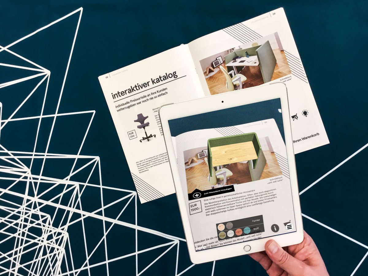 Heute im #Blog: Warum #AugmentedReality und #ecommerce bzw. #Shopping eine spannende Kombination ist. Hier geht's zum Artikel: codefluegel.com/de/augmented-r…