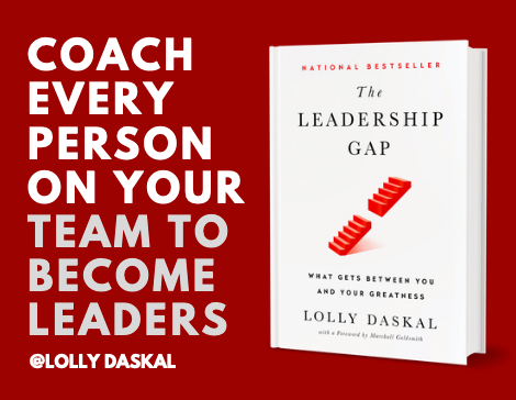 LollyDaskal's tweet image. Coach every person on your team to become leaders.
CREATE LEADERS OF LEADERS.

LEARN WHY: #1 National #Bestseller &amp;gt;&amp;gt;&amp;gt; “The Leadership Gap” By @LollyDaskal amzn.to/2nfhSuL  #TheLeadershipGap #Book #Leadership #Management #HR