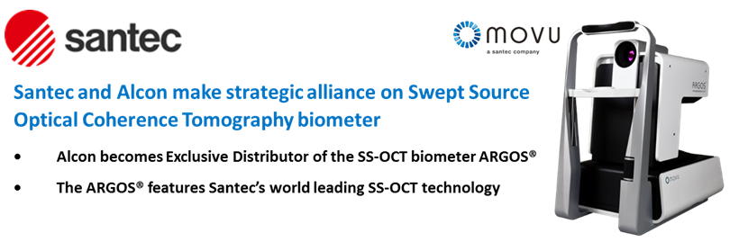 movu_inc's tweet photo. @santec_corp and @AlconEyeCare make strategic alliance on Swept Source Optical Coherence Tomography #Biometer
https://t.co/L32kJCksMe #cataract https://t.co/Whl0QnC5UR