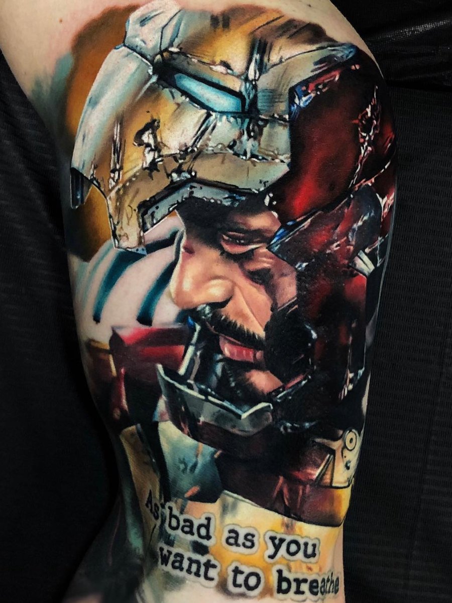 Patriot Iron Man tattoo  Best Tattoo Ideas Gallery