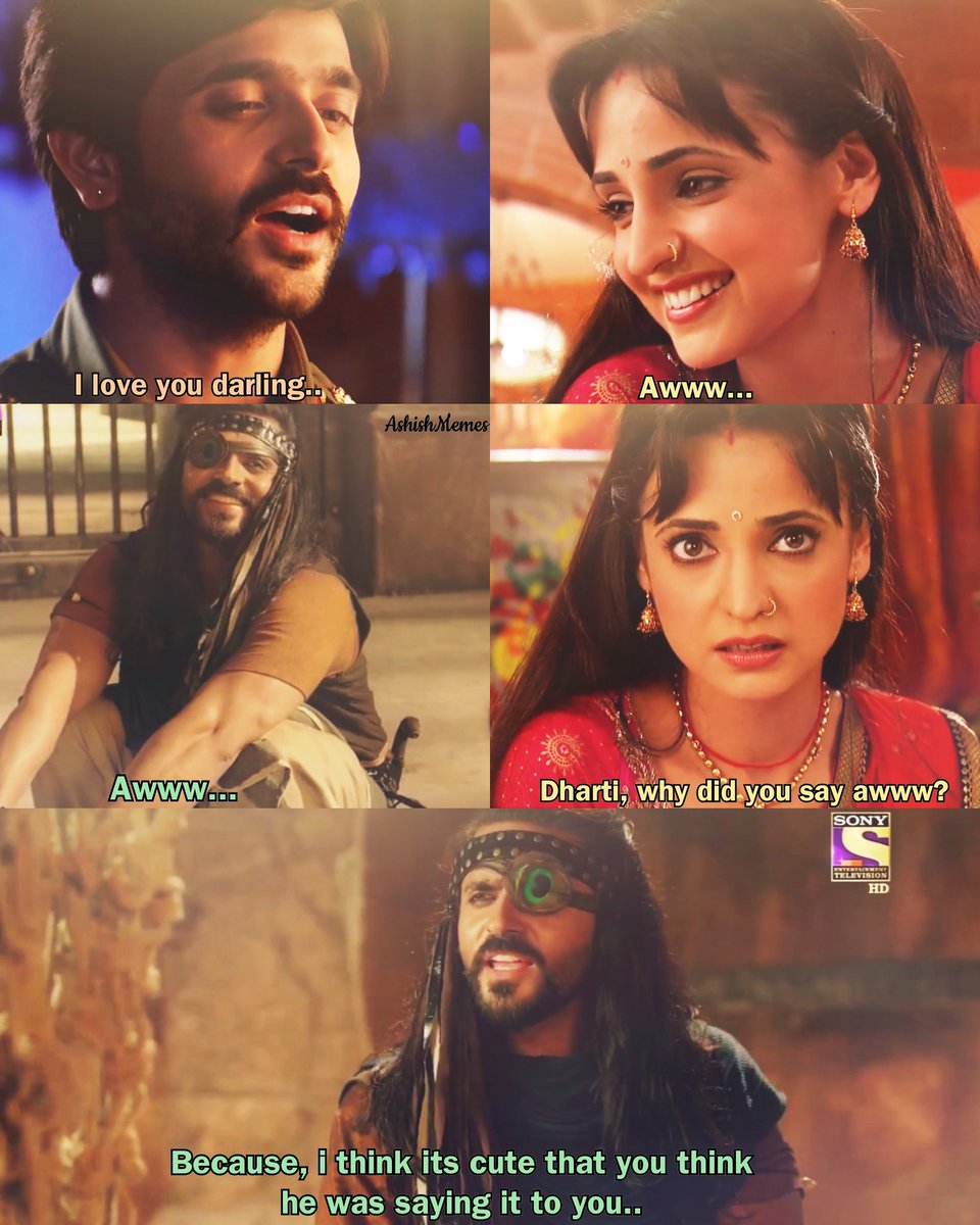 When Dharti spills the truth about his love, Rudra😛🙈 Feat : Rudra x Paro x Dharti ❤🔥🔥 #AshishSharma #SanayaIrani #AshishMemes