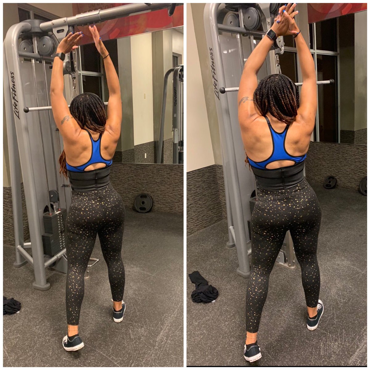 I only strive to be a better version of me. ME VS ME! #nopainnogain #ladieswholift #ladymuscle #stillmyset 💪🏽