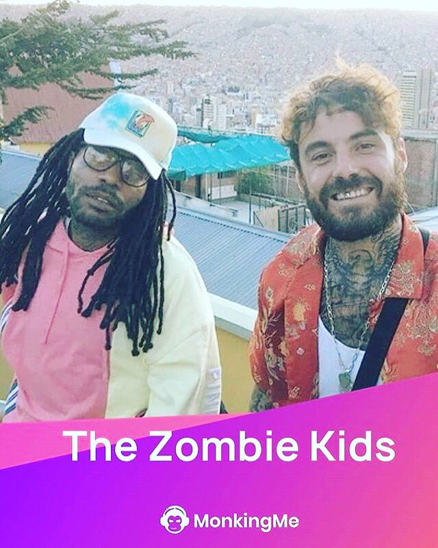 La música de <a href="/thezombiekids/">zombie</a> y muchos más ya la tienes en las principales listas en @monkingme. 
Descarga la aplicación y disfruta de la mejor música.