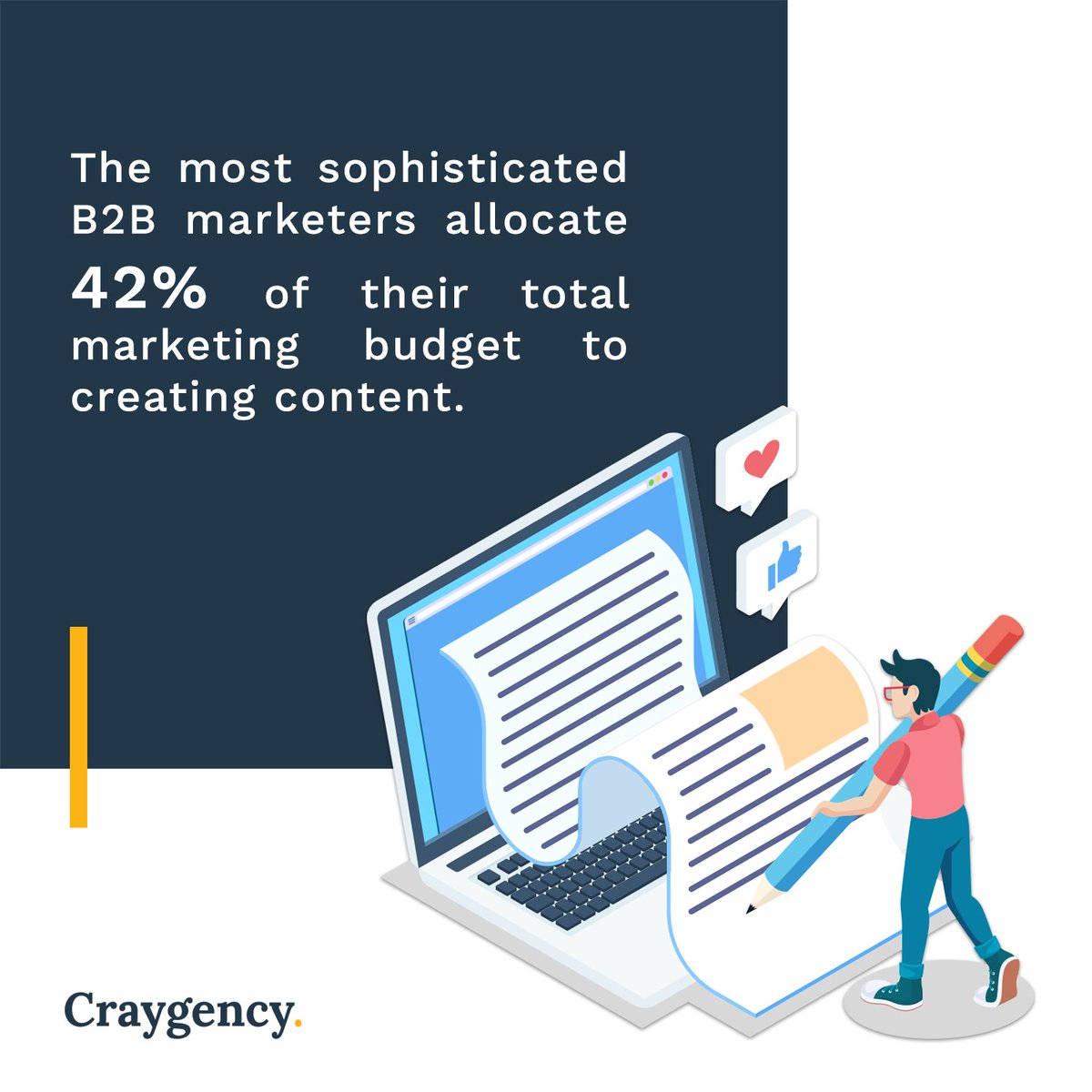 craygency's tweet photo. Content is the KING! π
DM us or
Say hello@craygency.com
.
#craygency #contentmarketing #brandidentity #digitalmarketing #quotes #quote #quoteoftheday #quotesπ #quotesdaily #socialmediamarketing #logo #logodesign #logoplace #instamarketing #instagram https://t.co/OluMzGz46e