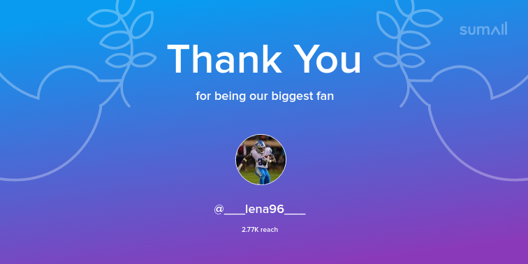 Deckerstar_666's tweet photo. Our biggest fans this week: ___lena96___. Thank you! via https://t.co/YlOnbNaBkz https://t.co/SuYRX5yuEr