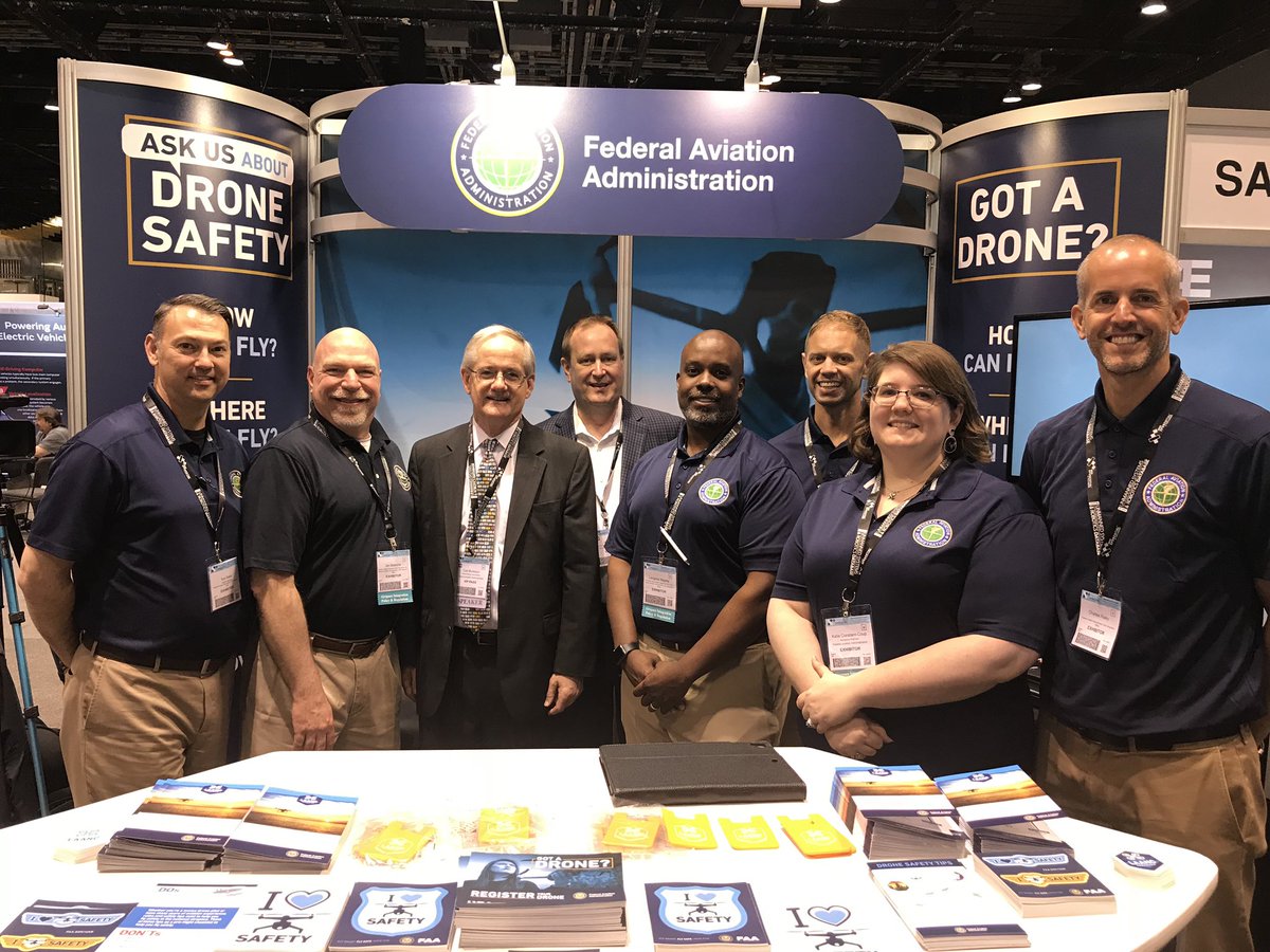 FAANews's tweet image. Welcome to the final day of #auvsiXPO! The #FAA’s #drone experts are at booth #4541 and are ready to answer your most difficult and complex questions. #FAADroneGuy