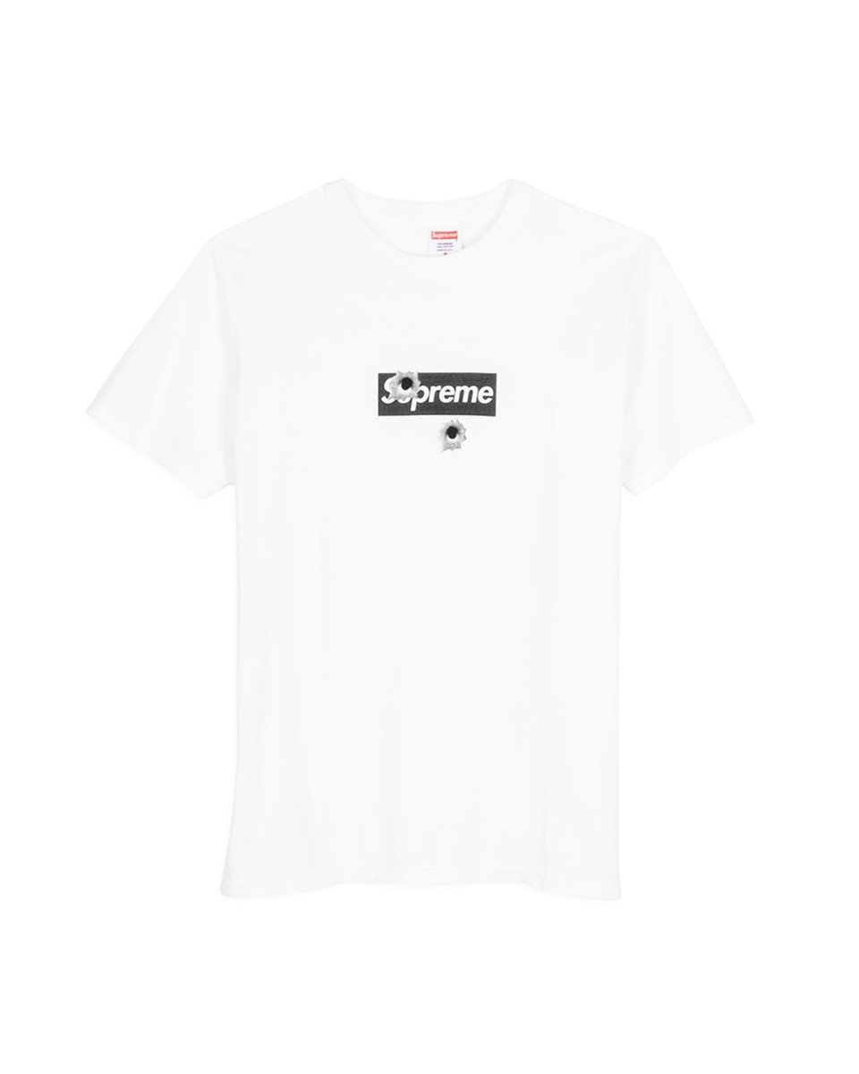 Supreme bullet hotsell box logo