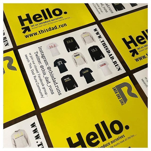 Busy day in the #ThisDadRuns camp as we gear up for the launch of our pre-sale items. As this will be our first batch of new items, they will go on presale for a week so that we know how many items we are likely to be ordering! There have been a few last… bit.ly/2V8yQfW