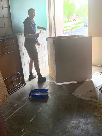 BudkaJag's tweet photo. RCHS JAG volunteering to help @TheaterRchs with the set of the Wizard of Oz! Come out this weekend to see the show! 

#RCHSJAG #JAGIndiana #RCHS https://t.co/XV97PbHtSE