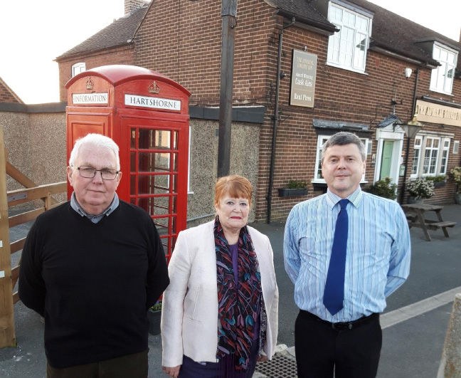 ConservativesSD's tweet image. Are you a resident of Woodville and Hartshorne?

Michael Dawson, Maureen Mycock and Eric Parker are your Conservative Candidates in today's election and with your support they can make your area even better 🗳☑ #VoteConservative #LocalElections2019