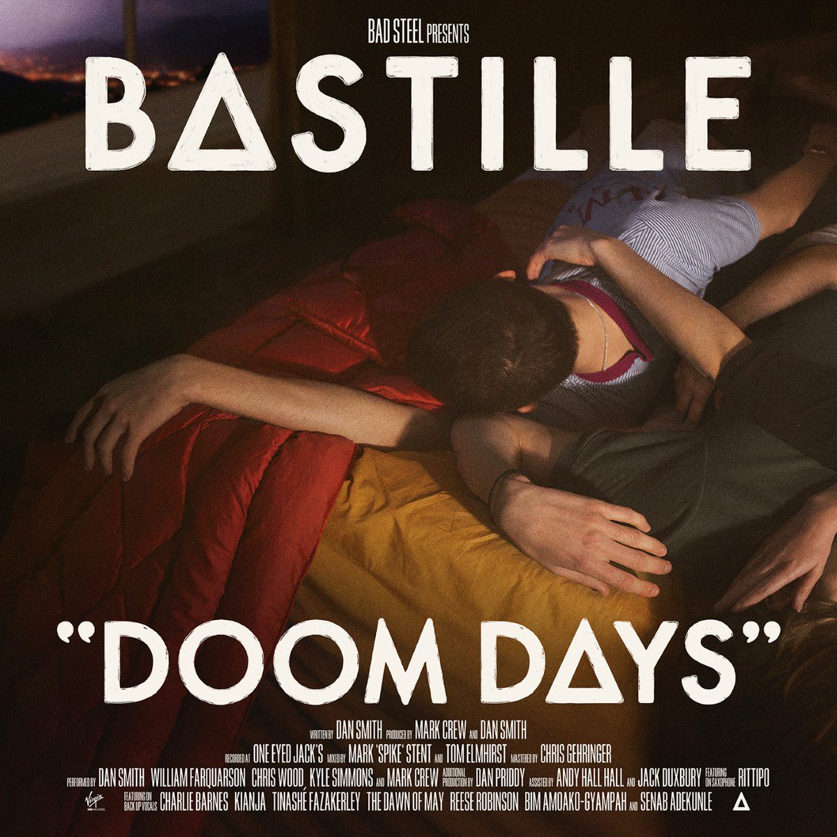 Our third album "DOOM DAYS" will be released on 14th June. We can't wait for you lot to hear it.

Listen to "Joy" - Bastille.lnk.to/JoyTW
Pre-order "Doom Days" - Bastille.lnk.to/DDPreOrderTW