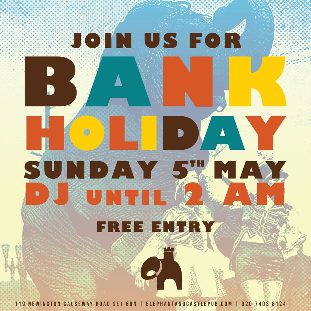 In the famous words of our fave DJ... another one 🎉 
No. 2/3 bank holidays in the space of a month - England’s way of making up for the crappy weather ☔️