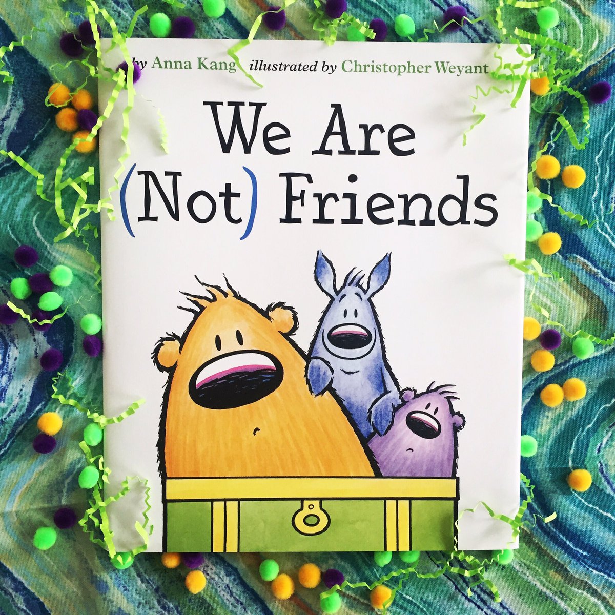Redcanoereader's tweet photo. Don’t miss my review of @annakang27 and @ChristophWeyant new book featuring our favorite fuzzy characters who learn “there’s always room for one more” when it comes to playtime! https://t.co/xbeDWqymYA https://t.co/i1BfhS0qLL