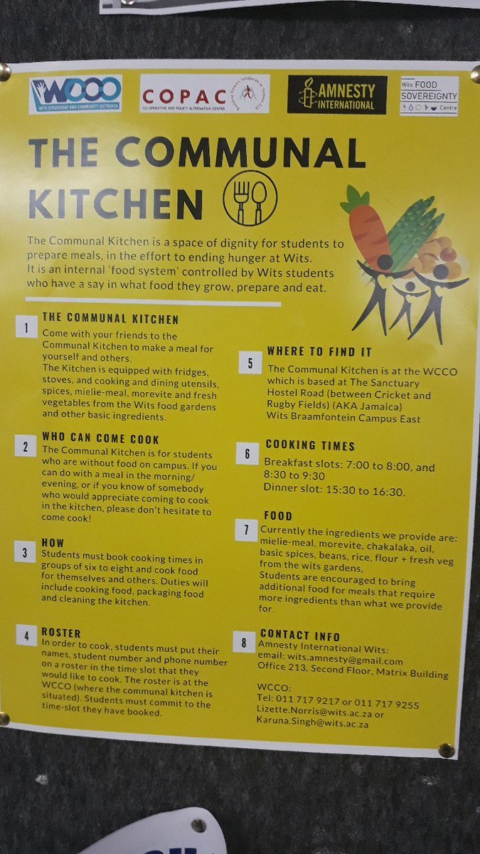 WitsInala's tweet photo. We are excited to see this initiative come to life! @COPAC_SA @WitsUniversity @amnesty_wits Viva Wits Food Sovereignty! https://t.co/LkoWwbs8ha