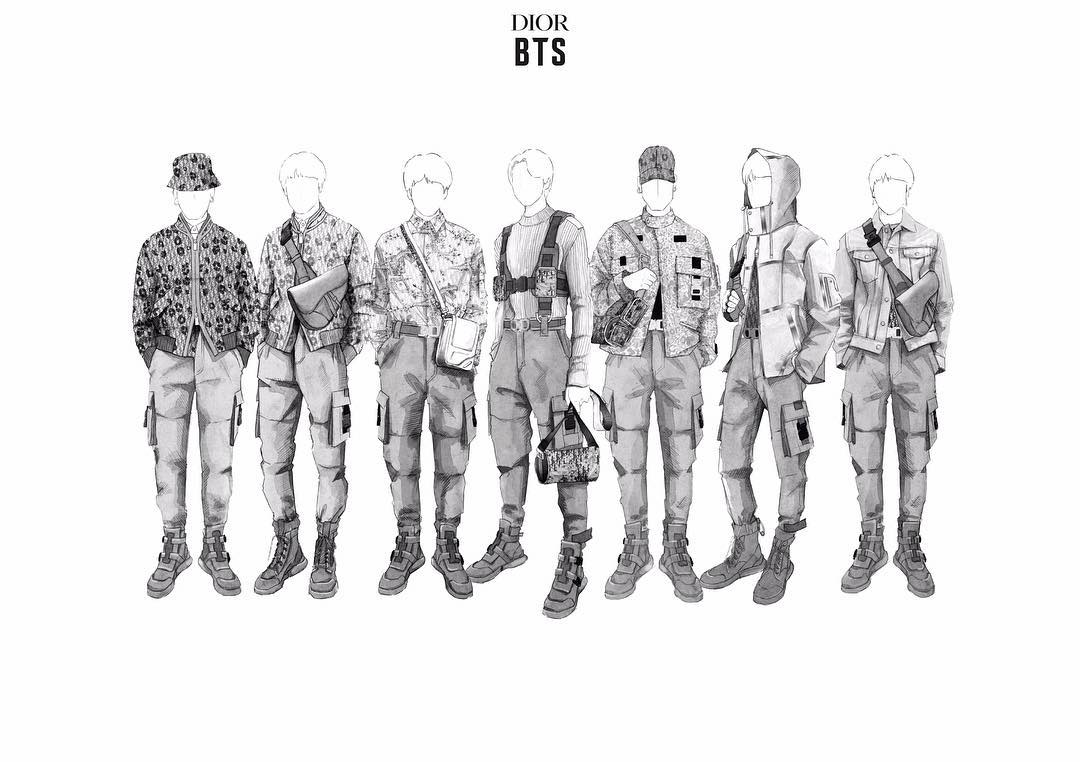 _FaceYourself_'s tweet photo. Из инстаграма Кима Джонса (креативный директор Dior Homme):
— Рад сообщить о костюмах для тура BTS от Dior 

Костюмы полностью соответствуют названию группы Bulletproof Boy Scouts💪 https://t.co/oRq9U1a7Ir