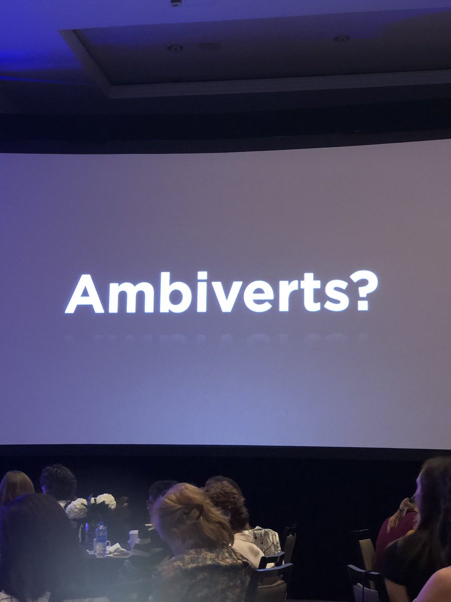 iEvolveDaily's tweet photo. #ambiverts excel the most at #sales Amazing #biztips today! Thank you @DanielPink & @WomenPresidents #WPOConference2019 #wpoleadingup https://t.co/BPGfaAApKe
