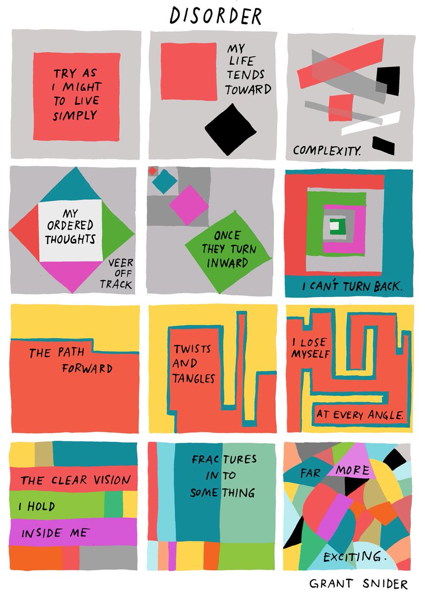 grantdraws's tweet image. New comic! Disorder