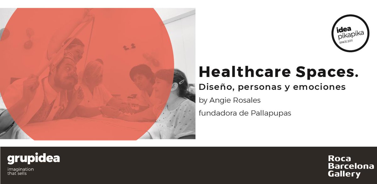 RocaBcnGallery's tweet photo. El 7 de mayo Angie Rosales, directora y fundadora de @Pallapupas, ofrecerá la charla 'Healthcare spaces. Diseño, personas y emociones', enmarcada dentro del ciclo Idea Pika Pika organizadas por la firma de #arquitectura Grupo Idea. ¡No te la pierdas!

https://t.co/T6f5P7eCHy https://t.co/706XgXPFpv