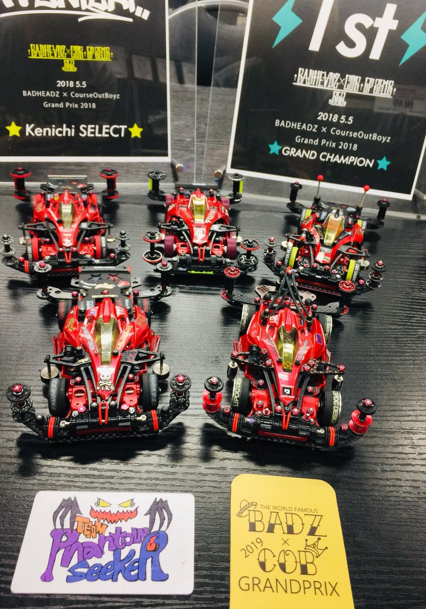 昨年のバッコブ優勝マシンに祈願を込めて、徹夜明けから新車シゲイル