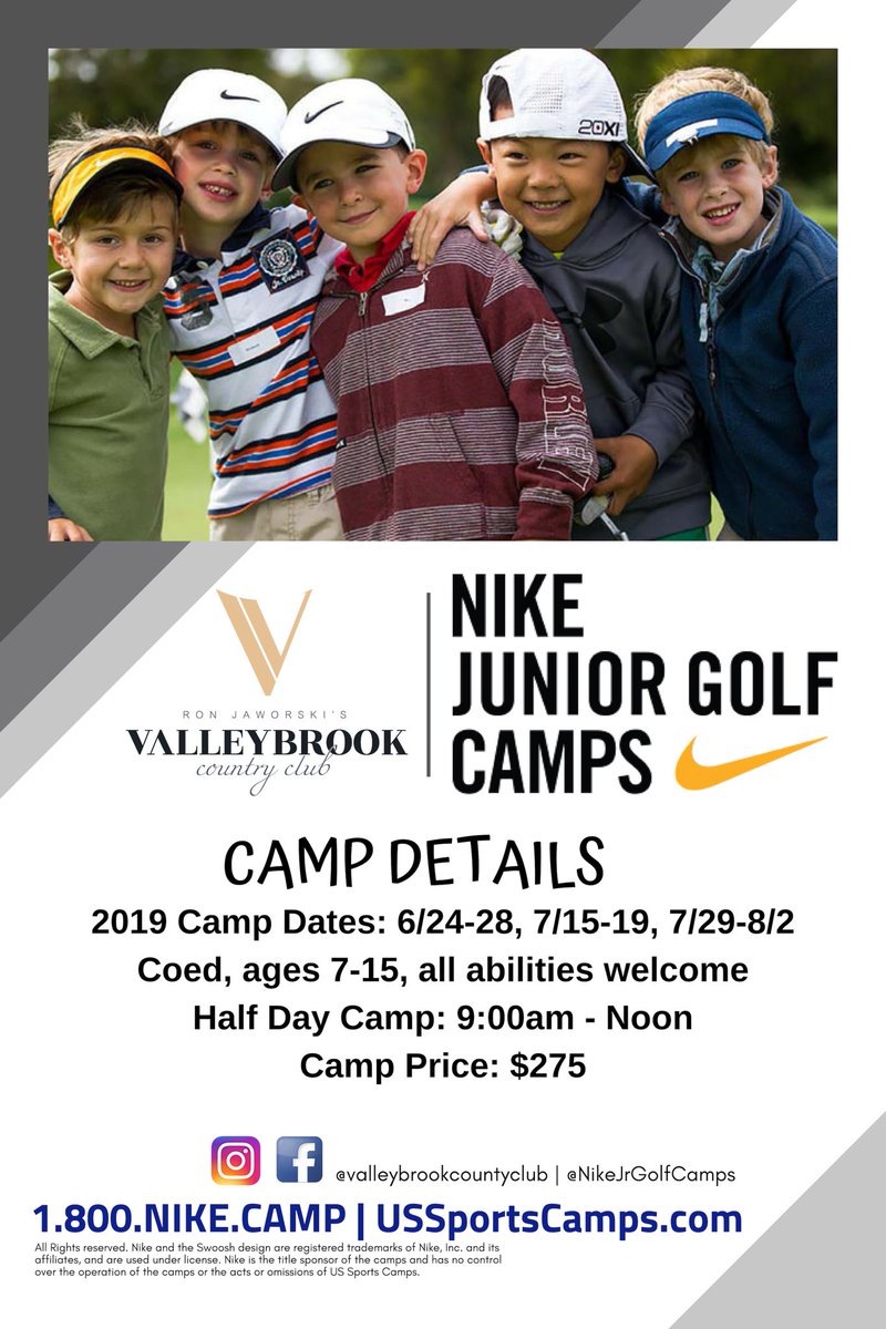 JawsCEOQB's tweet photo. Bring all your up and coming golfers to one of our @Nike Jr Golf Camps this summer and these @JawsGolf courses:
#RunningDeerGC
#ValleybrookCC
#BlueHeronPinesGC
For registration info visit: https://t.co/D3oiX7HHsd
β³οΈβ³οΈβ³οΈ https://t.co/I875KBq5E9
