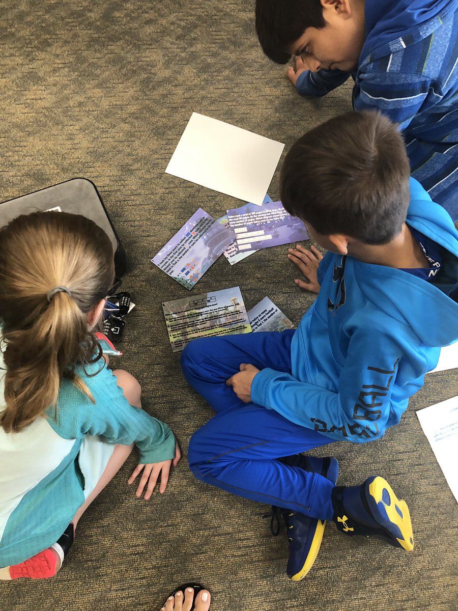 katiec25's tweet image. Students are using all of their strategies they have learned in Math this year to try and breakout! #nowherelikenorris #engagingmath #OurFISDStory @breakoutEDU