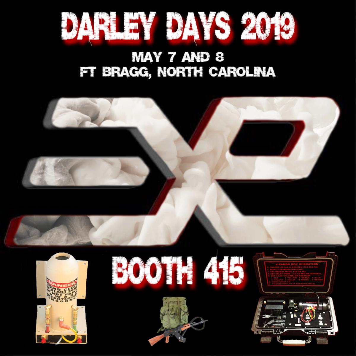 Explotrain's tweet image. Come see Vic at Booth 415 May 7 and 8 at Ft Bragg. @darleydefense days 2019!

Here is a link to more info on the event:
darleydefensedays.com/Home

#military #tactical #EOD #CIED #weaponsimulator #boom #explotrain #counterterrorism #bombsquad #defense #ArmedForces #ordnance