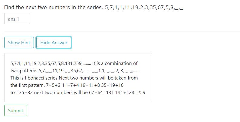 tharukaa's tweet image. Happy to see that my #mathiq #patternrecognition website proj is making some progress. data/input needs to be updated and lot more work to be done though.😊