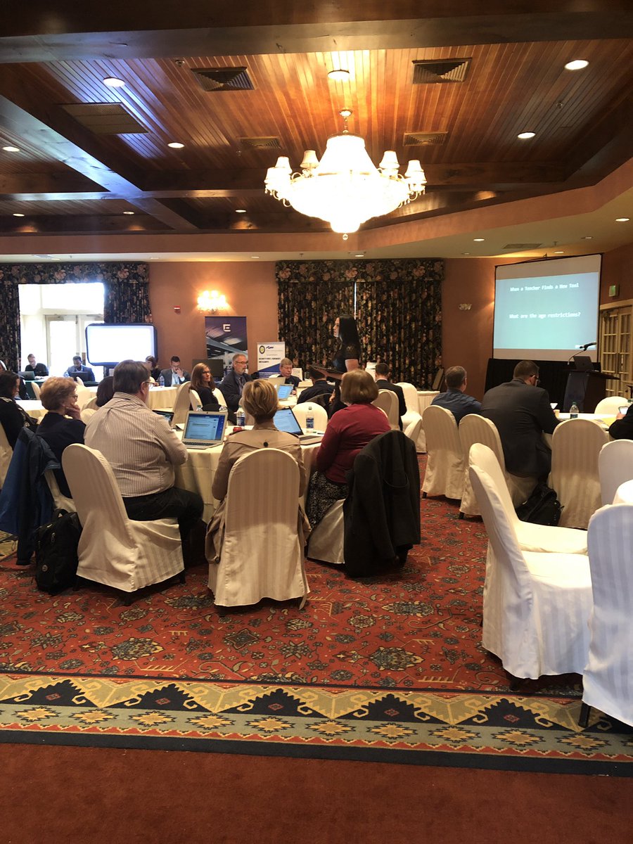 Learning about data privacy and security in breakout sessions! #nhcto