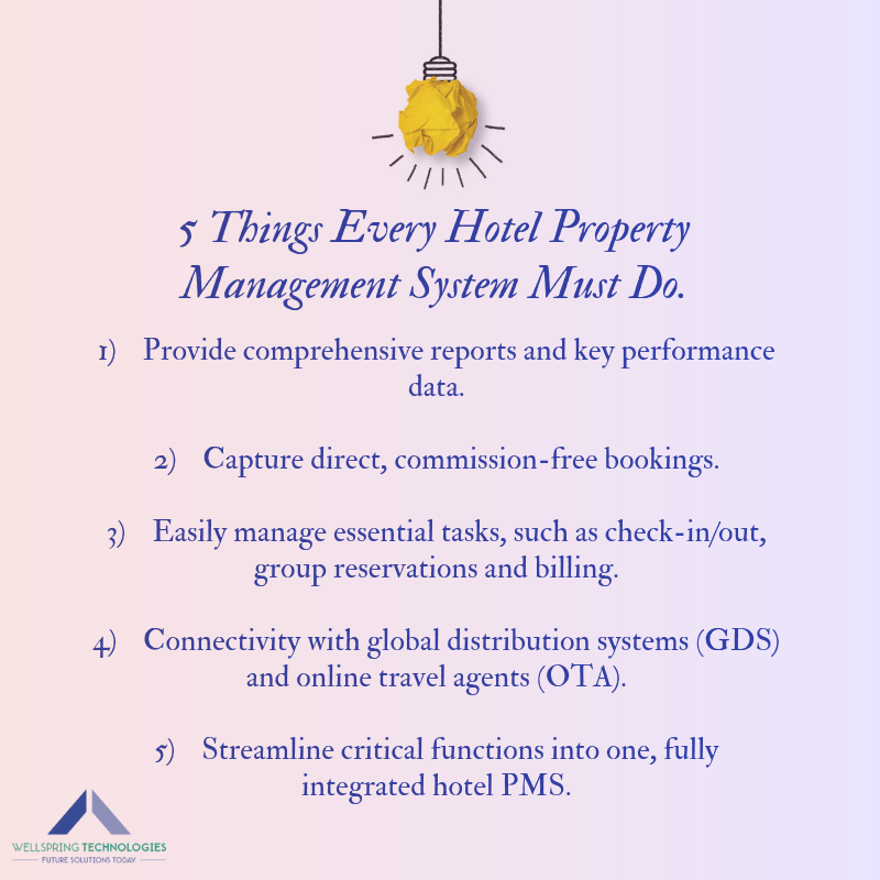 WellspringN's tweet photo. 5 things every Hotel Property Management System must do...

#wellspringtechnologiesng #hospitalityindustry  #Hotels #Hoteloperation #hotelmanagement #hotelindustry  #hotelsoftware #HotelTech  #ezeetechnosys #eZee #eZeeTech  #lekki #lagos #Nigeria https://t.co/8kjBw6UrHZ
