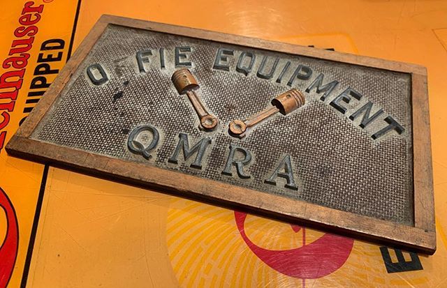 OffenhauserCorp's tweet photo. Original wooden pattern for the OFFIE EQUIPMENT QMRA plaques🏁
.
#Offenhauser #Offy #since1946 #performance #products #racing #history #QMRA #midgetracing #quartermidgets #woodpattern #throwbackthursday #racecar #hotrod #classiccar #musclecar #dragste… https://t.co/ZB054rdVFX https://t.co/KD9jQm05fc