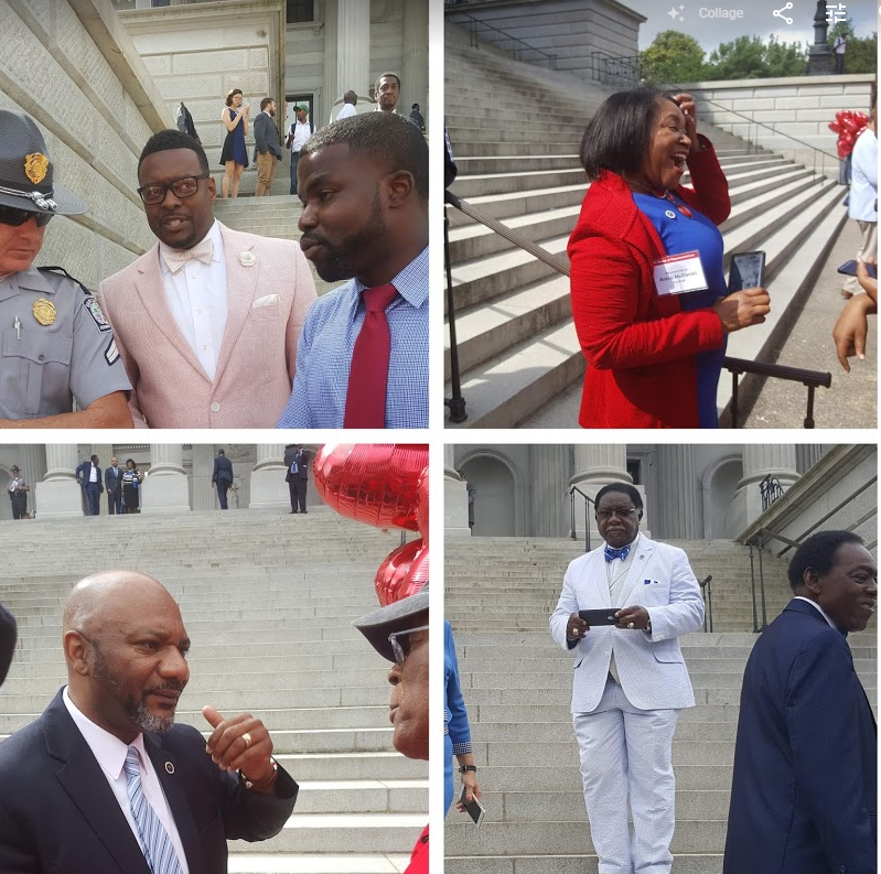 PackRsd1's tweet photo. Know the SC State Representatives that came out to support educators!
Gilda Cobb-Hunter; Kambrell Garvin; Patricia Moore "Pat" Henegan; David J. Mack, III; JA Moore; Leola C. Robinson; Ivory Torrey Thigpen, Seth C. Rose John Richard C. King; Annie McDaniel #AllOutMay1 #Rich1 https://t.co/XrzAx5kWsA