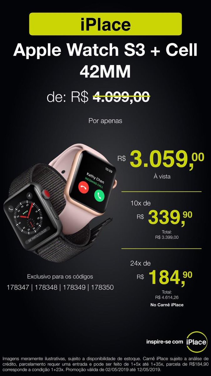 apple watch serie 4 iplace
