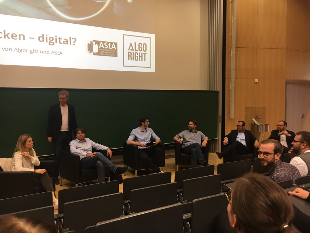 Uwe4OB's tweet photo. Wie digital ist Saarbrücken? Im Gespräch mit @algoright_  geht es um die Zukunft von Infrastrukturen, Bildung, Arbeit und Nachhaltigkeit. https://t.co/T6c6FMjWa2
