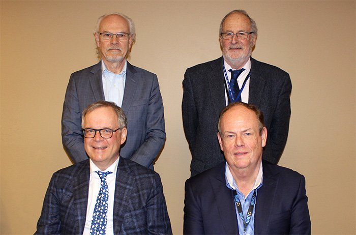Paul Greig, David Grant, Gary Levy and Scott McIntaggart – pillars of the @UHNTransplant community – receive heartfelt farewells as each retires over the next month. Congratulations to all! Read about the 'Fab Four' here → bit.ly/2UWS8jo