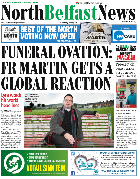 This week's paper NOW ON SALE - the 90 Finalists for Best of the North 2019 have been announced and are named inside this week's paper. 

#FRONTPAGE