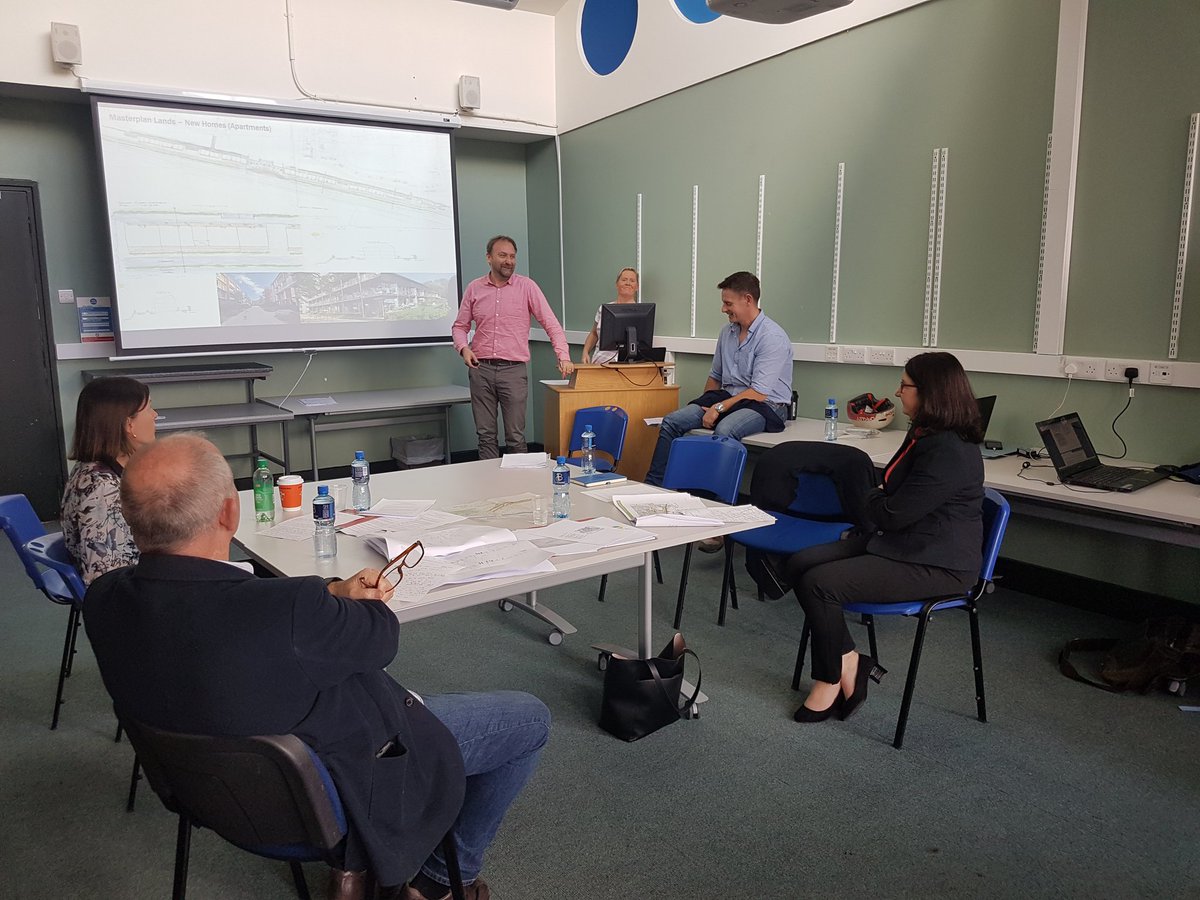 TUDublinEnvPlan's tweet photo. MSc Spatial Planning students presenting their 1st year Urban Design project - an Urban Design Framework for Clonsilla. 

Thanks @Fingalcoco planning department for co-designing and critiquing with us. https://t.co/jytswpsjid