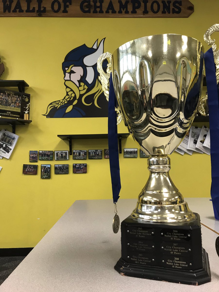 The Stage is set...

🏆🥇  CITY CHAMPIONSHIP  🥇🏆
Sat, May 4 @ Fortress
Field @ 5pm
Running @ 6pm

Looking forward to seeing all of the alumni as the Men of Walled Lake look to win their 5th consecutive City Cup and undefeated season, and Back 2 Back outright Conference titles.